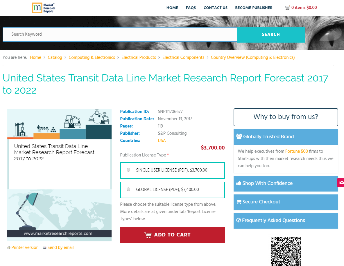 United States Transit Data Line Market Research Report 2022'