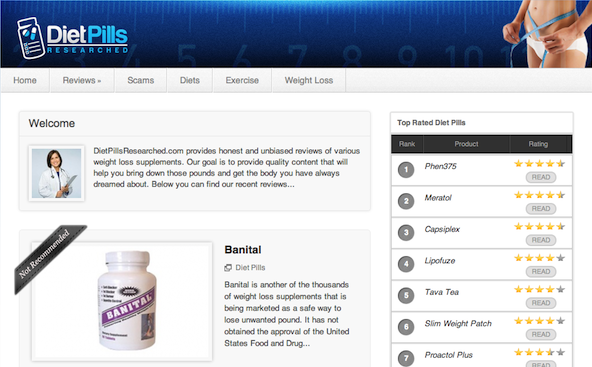 DietPillsResearched.com