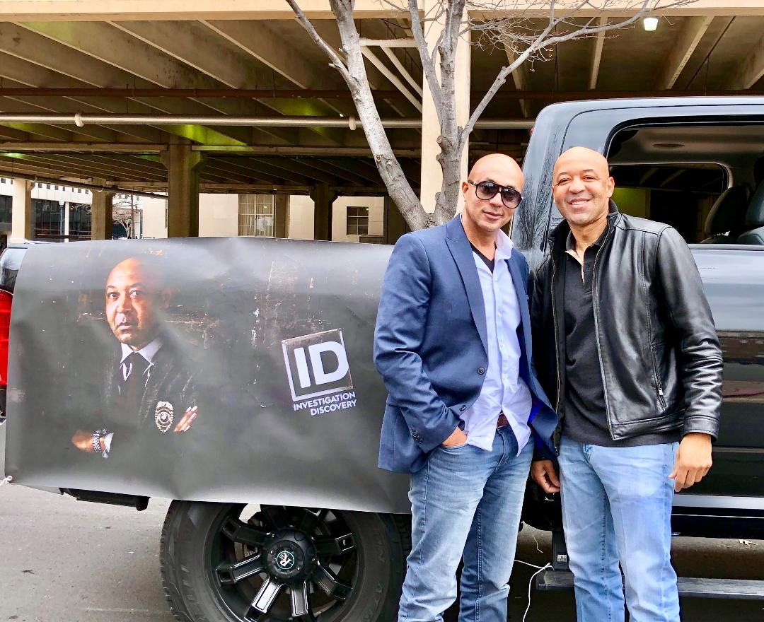 John Nicholson the actor with Rod Demery