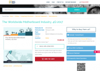 The Worldwide Motherboard Industry, 4Q 2017