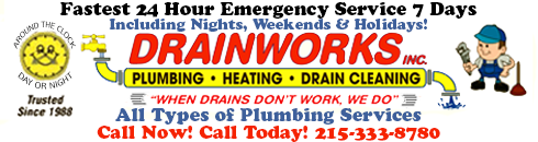 Company Logo For Drainworks Plumbing and Heating'