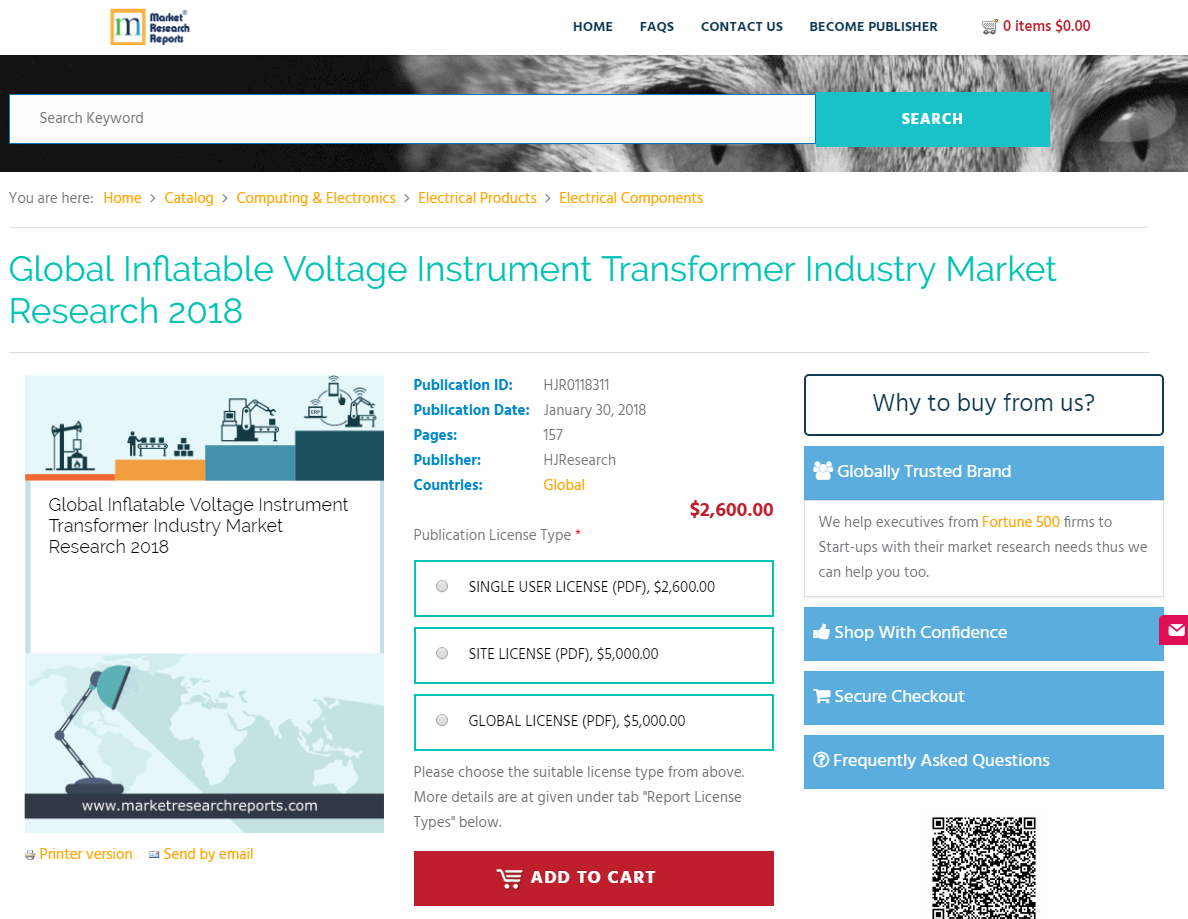 Global Inflatable Voltage Instrument Transformer Industry'