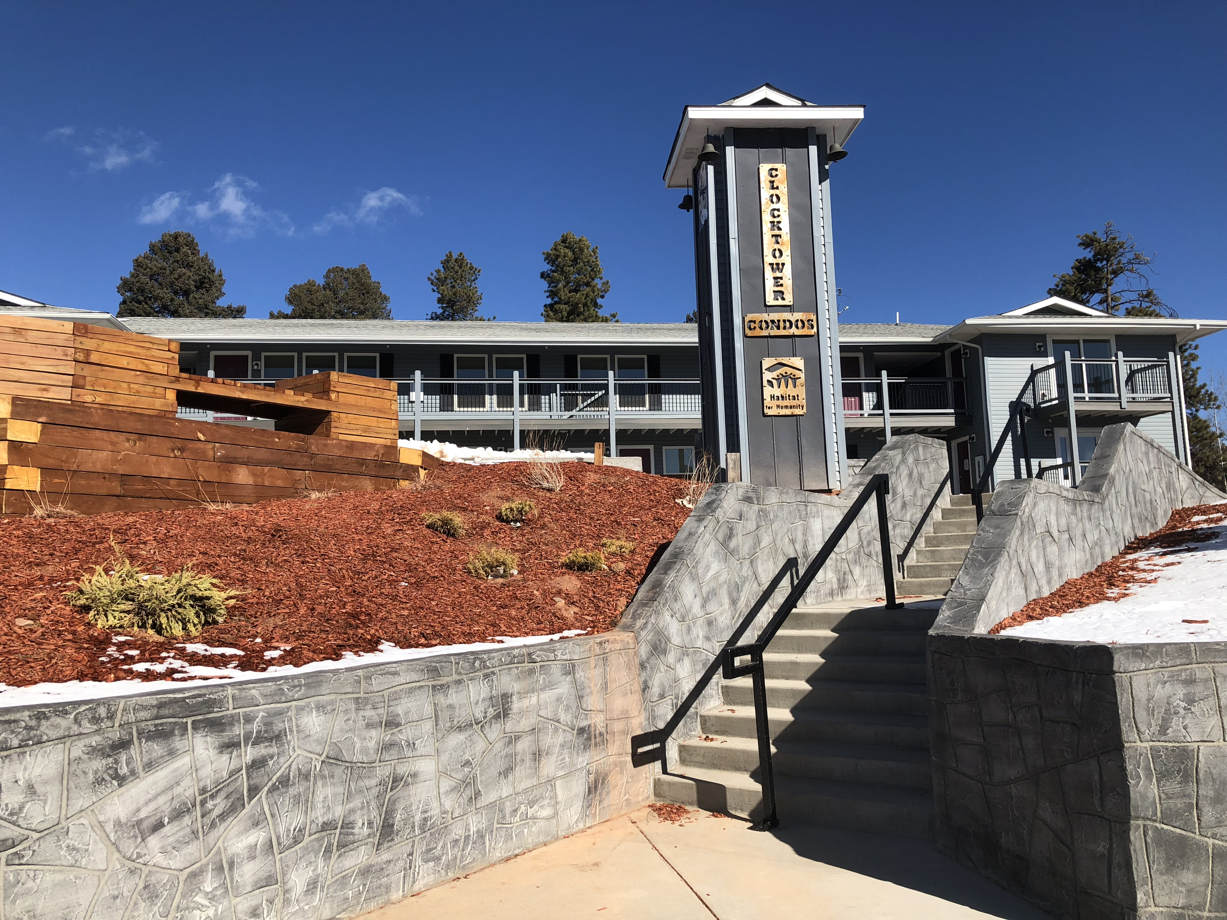 Clock Tower Condo Project, Woodland Park, CO'