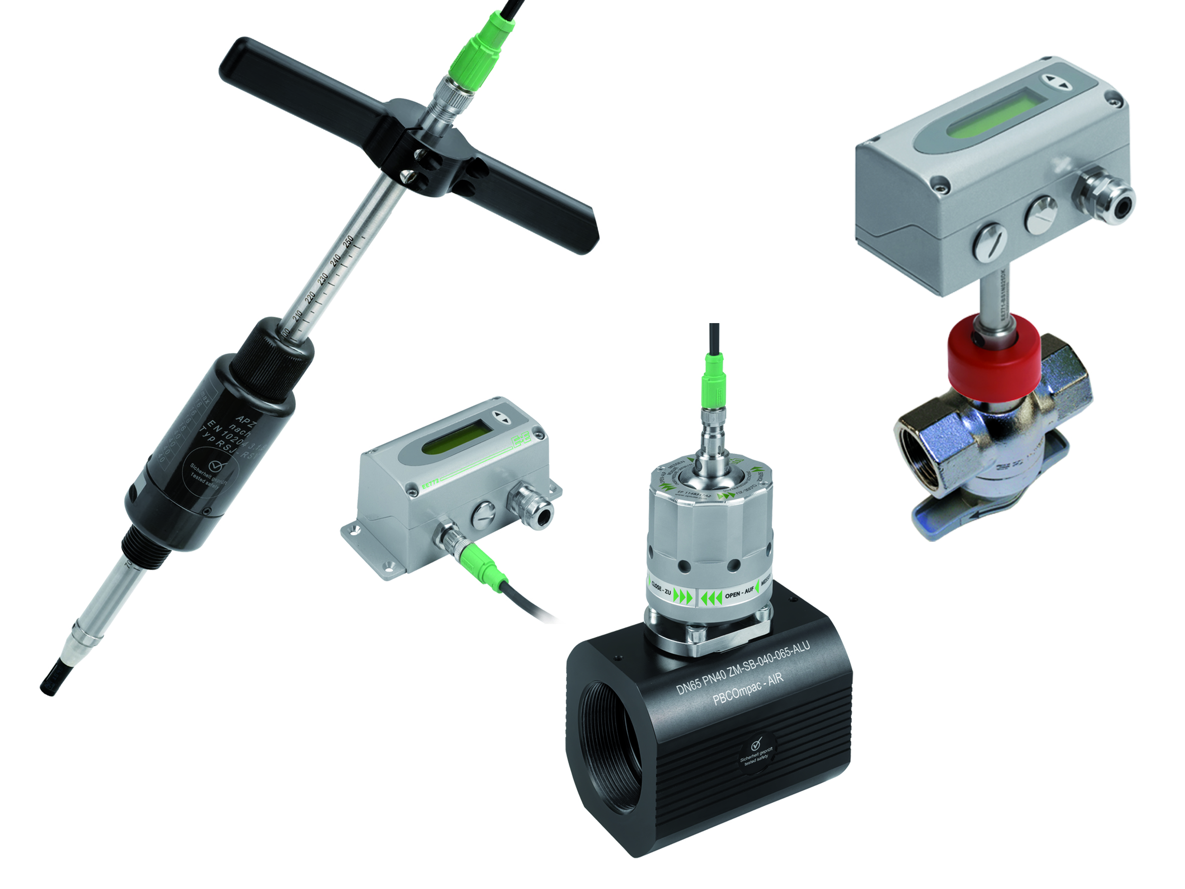 Flowmeters from E+E Elektronik'