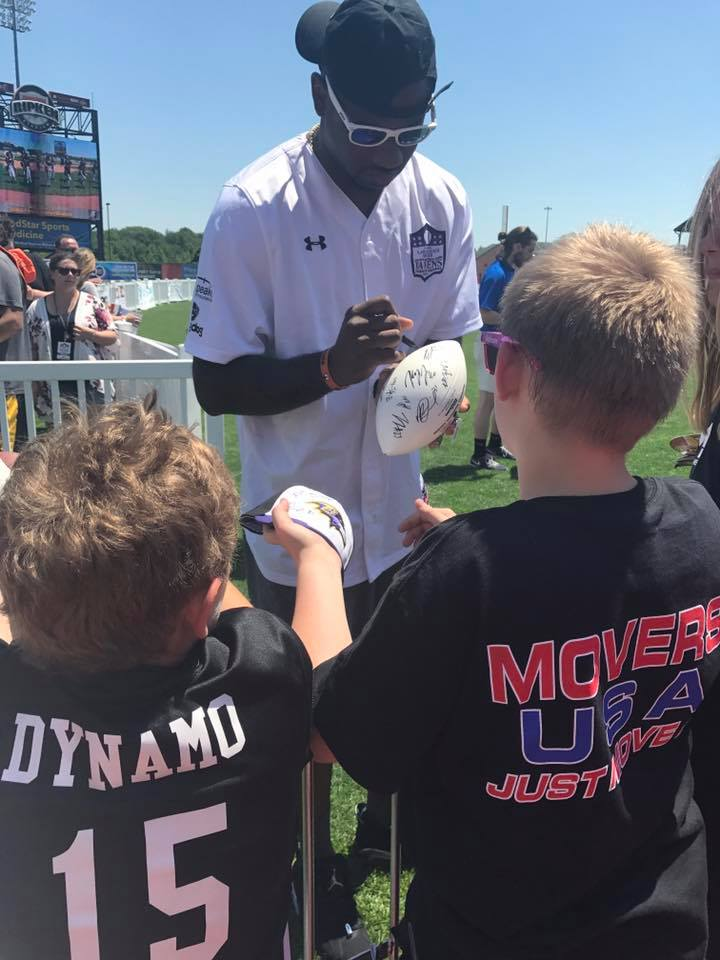 Movers USA Joins the Baltimore Ravens At Ripken Stadium