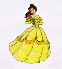 Princess Embroidery Designs Logo