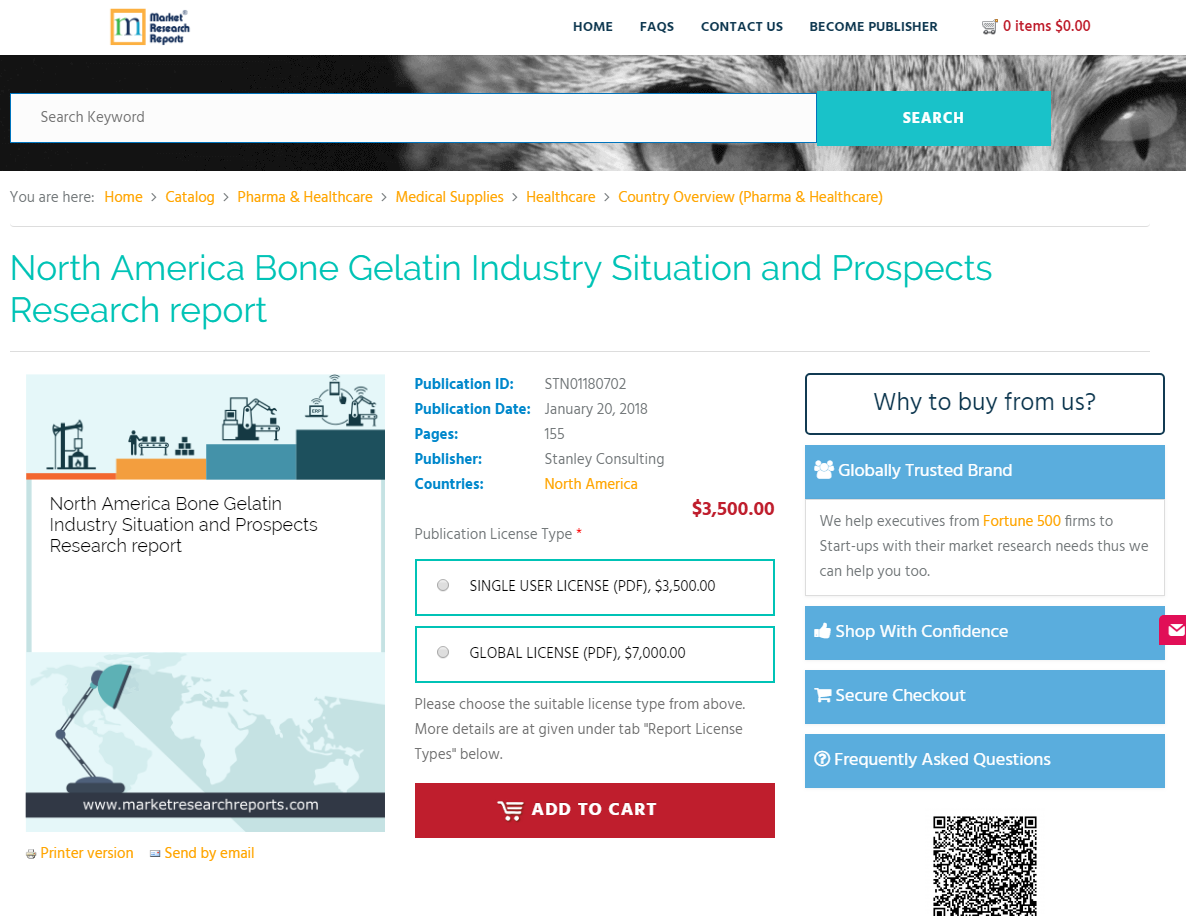 North America Bone Gelatin Industry Situation and Prospects
