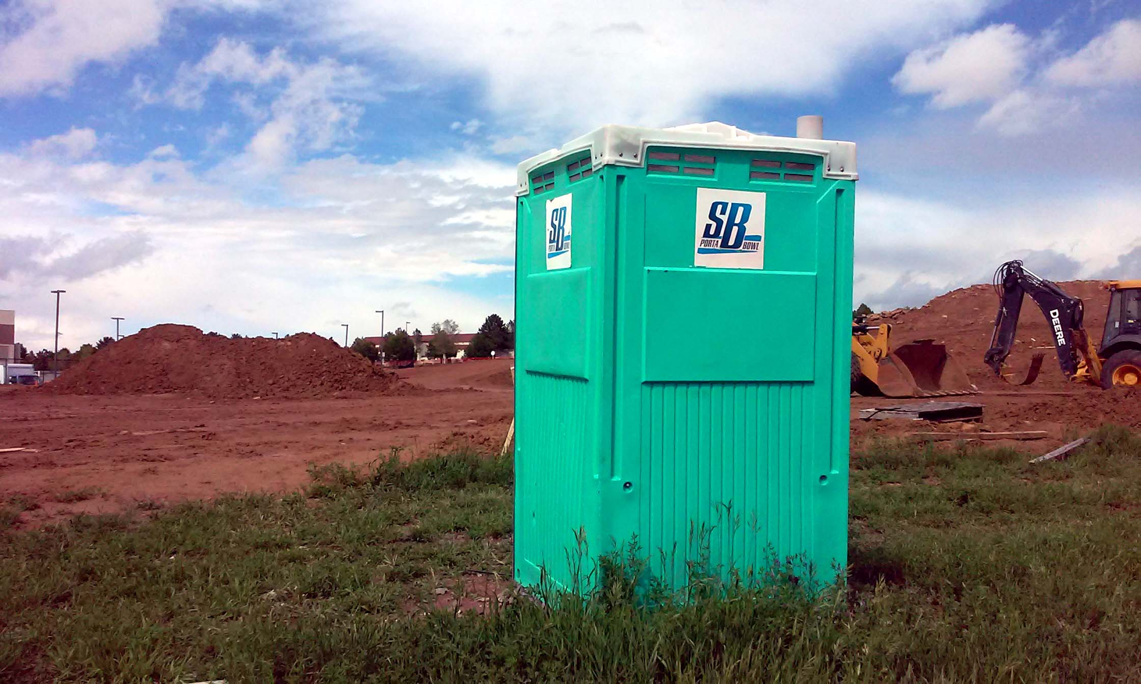 Construction portable toilets