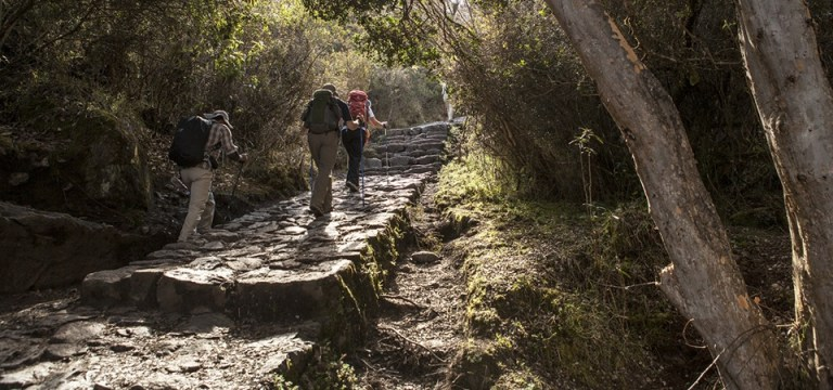 Inca Trail Trek to Machu Pichu in Peru'