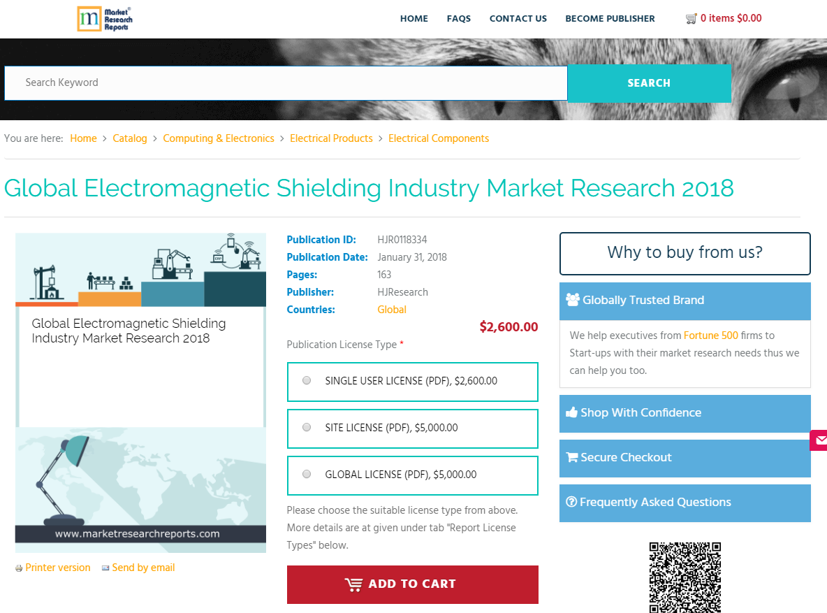 Global Electromagnetic Shielding Industry Market Research'