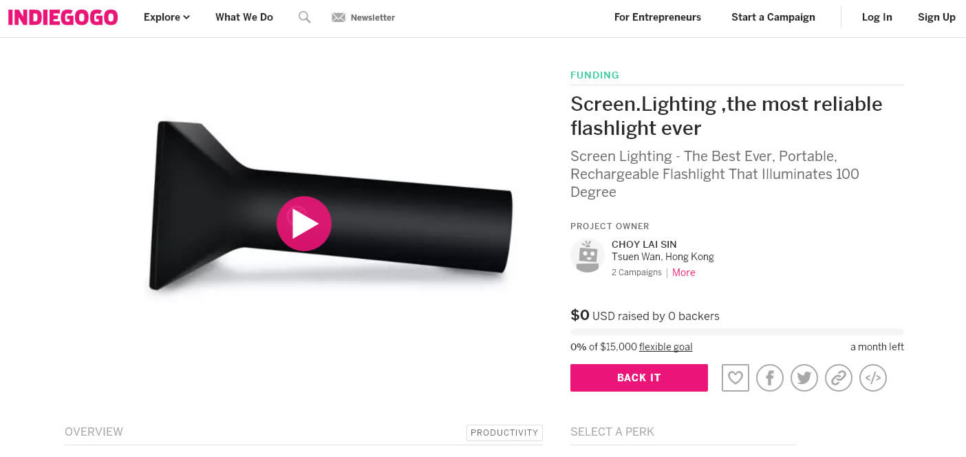 Screen Lighting