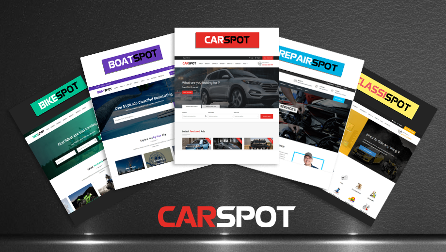 Company Logo For Auto Dealer Wordpress Theme - CarSpot'