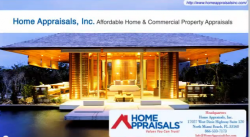 Real Estate Appraisals'