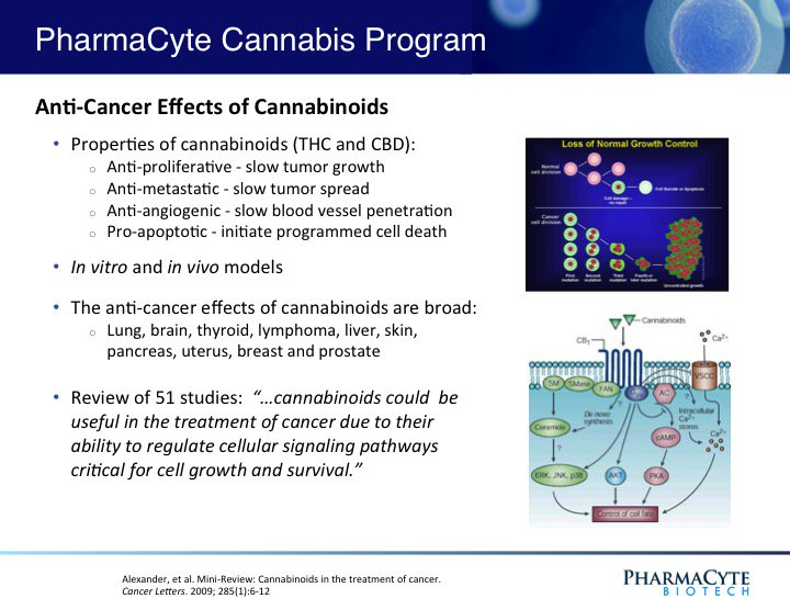 PharmaCyte&rsquo;s Cannabinoid Therapy'