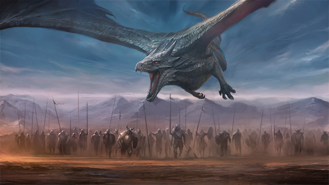 Dragon Intelligent Army Below
