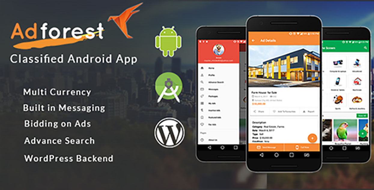 Adforest - Classified ad posting app'