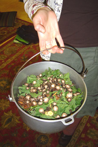 Student Show off Medicinal Herbs