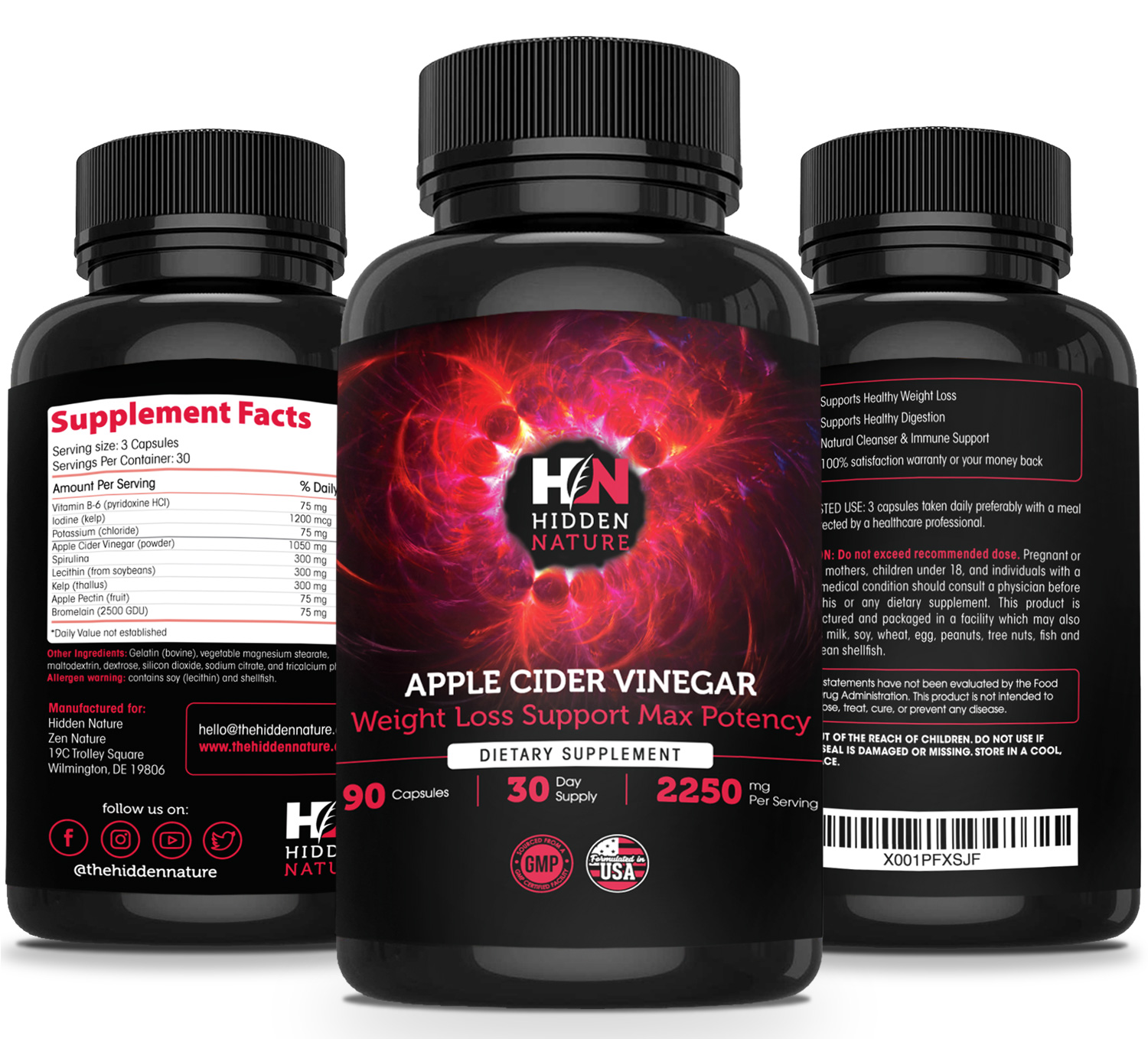 Cider vinegar'