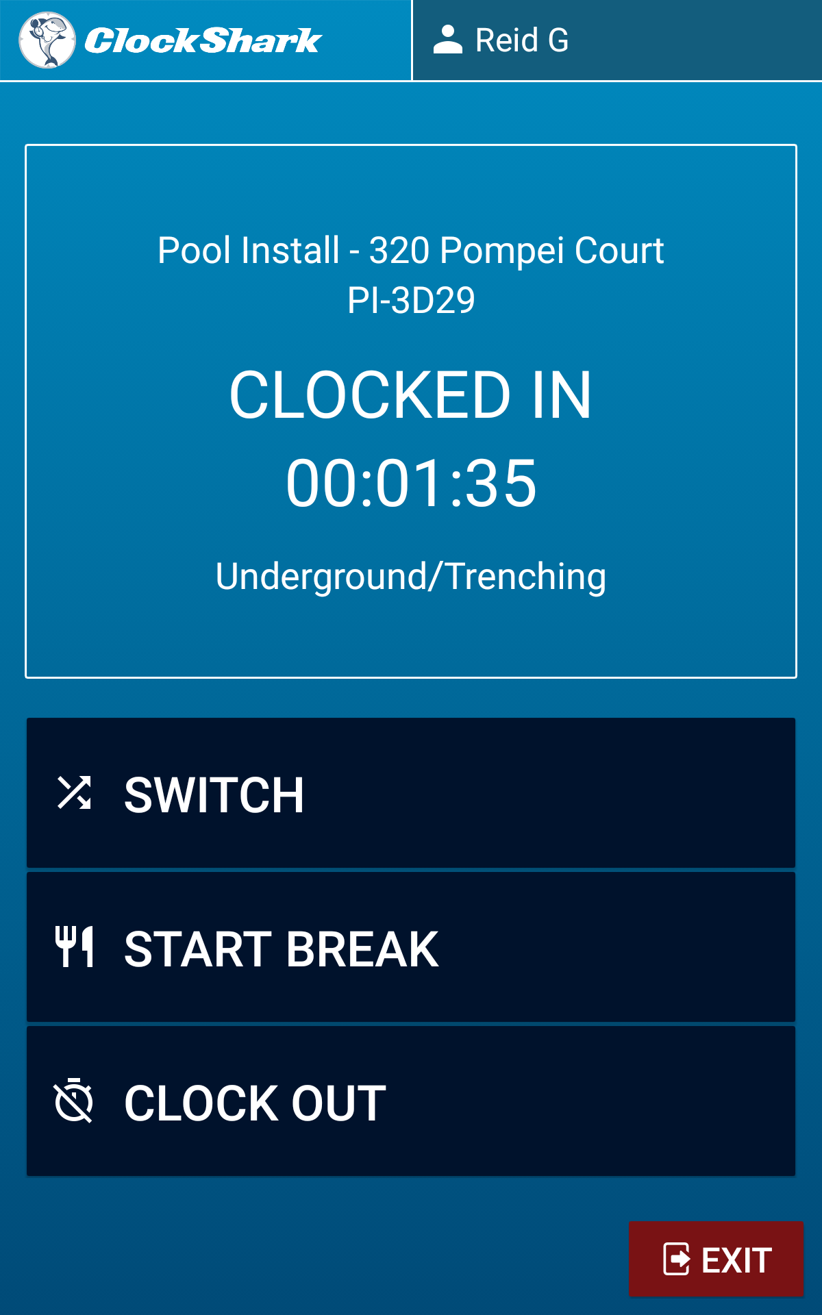 KioskClock Actions