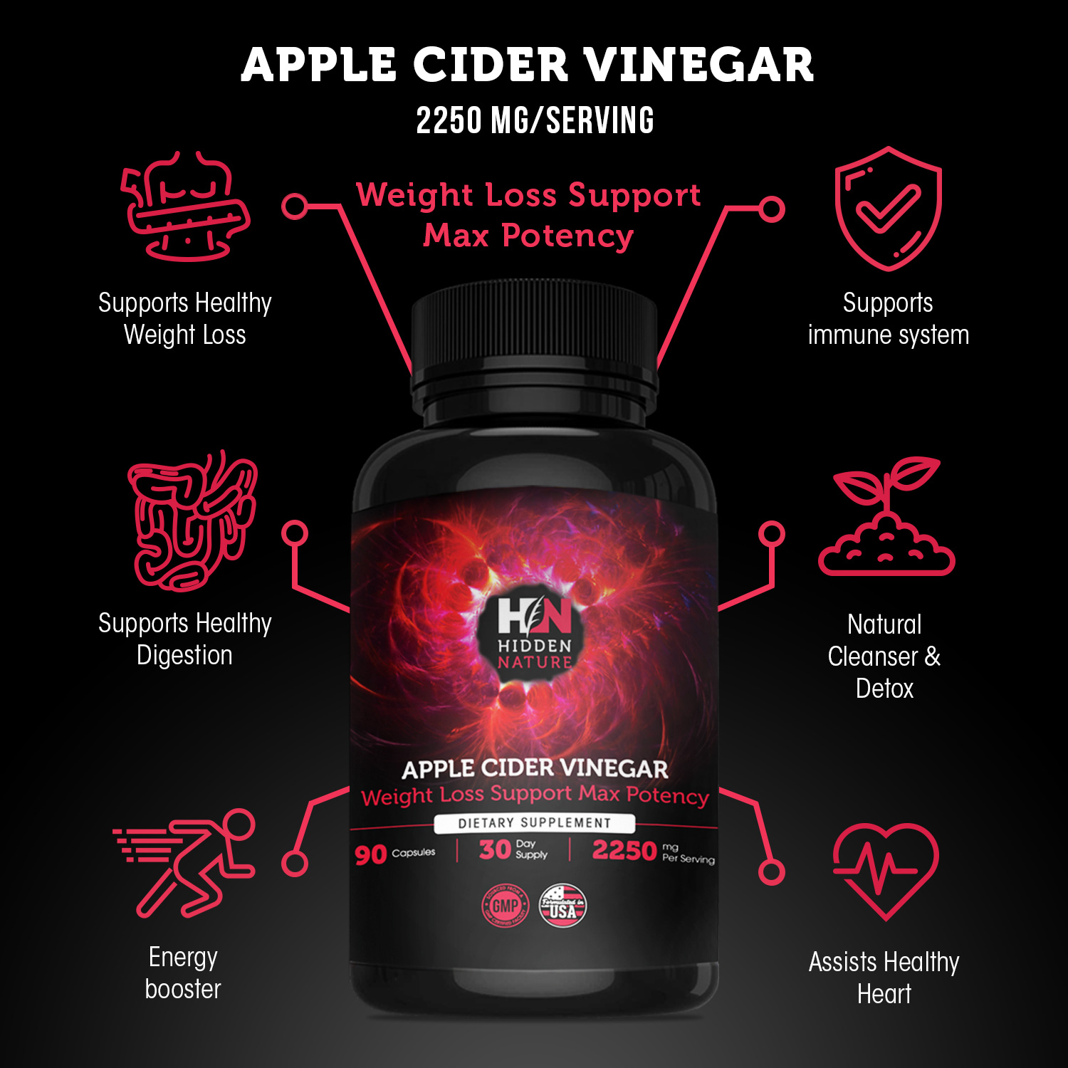 Cider vinegar'