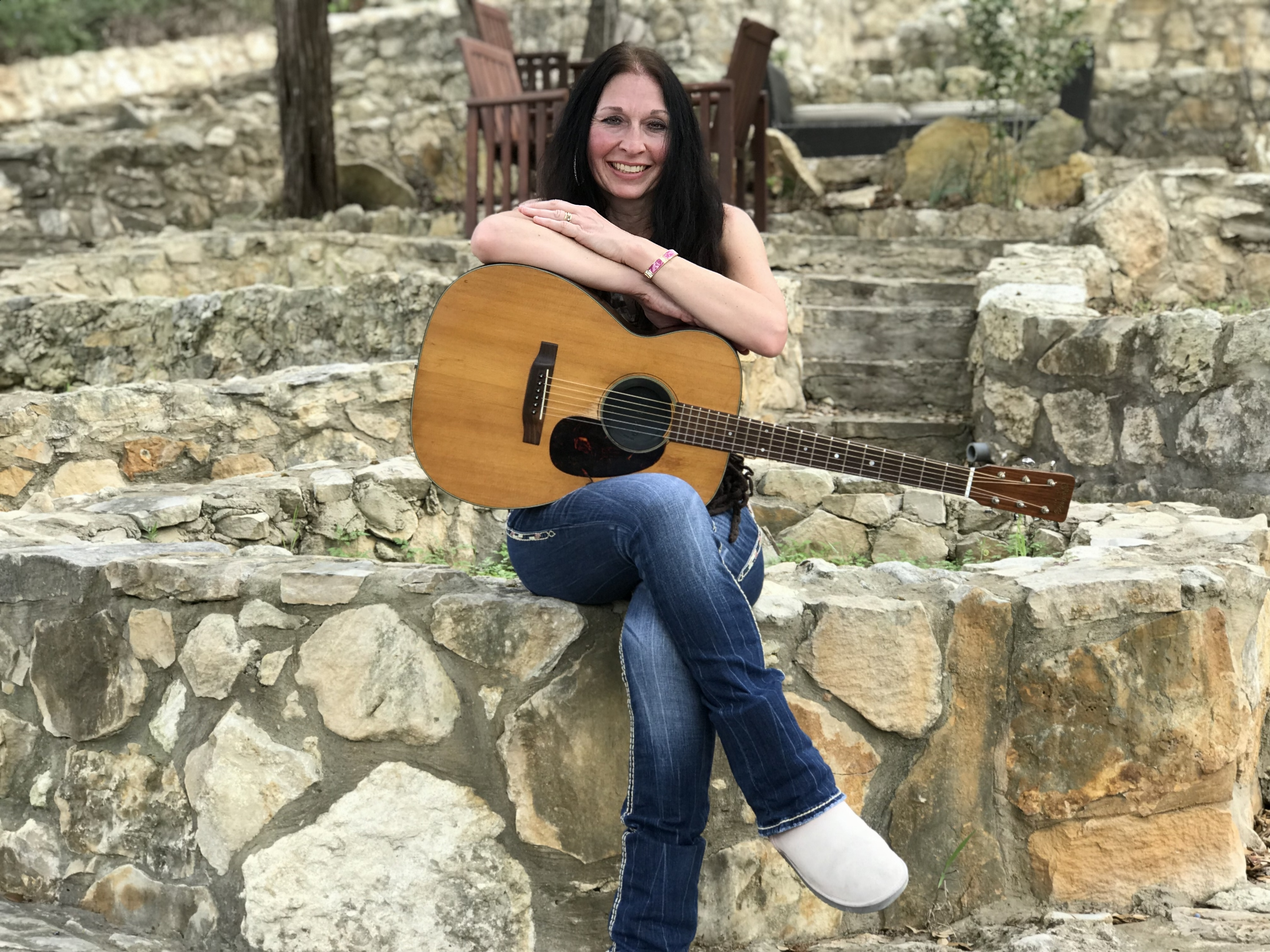 Gospel Blues Singer-Songwriter, Kimberlee M. Leber Rustic TX'