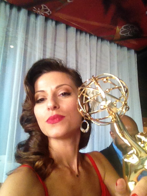 Zena Shteysel With Her Dancing With the Stars Emmy&reg;'