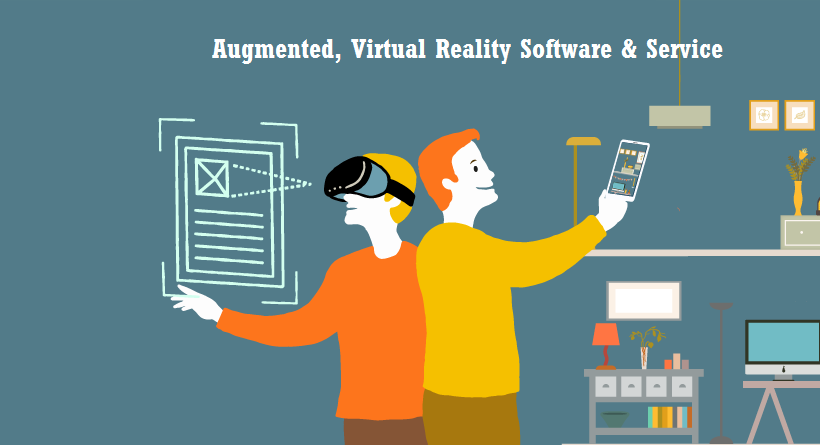 Augmented, Virtual Reality Software &amp; Service Market'