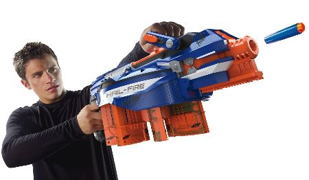 Nerf N-Strike Elite Hail-Fire Review'
