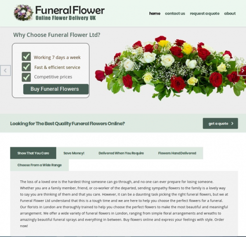 Company Logo For Funeral Flower Ltd'