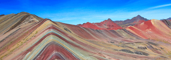 2) Rainbow Mountains of South America: Peru + Argentina