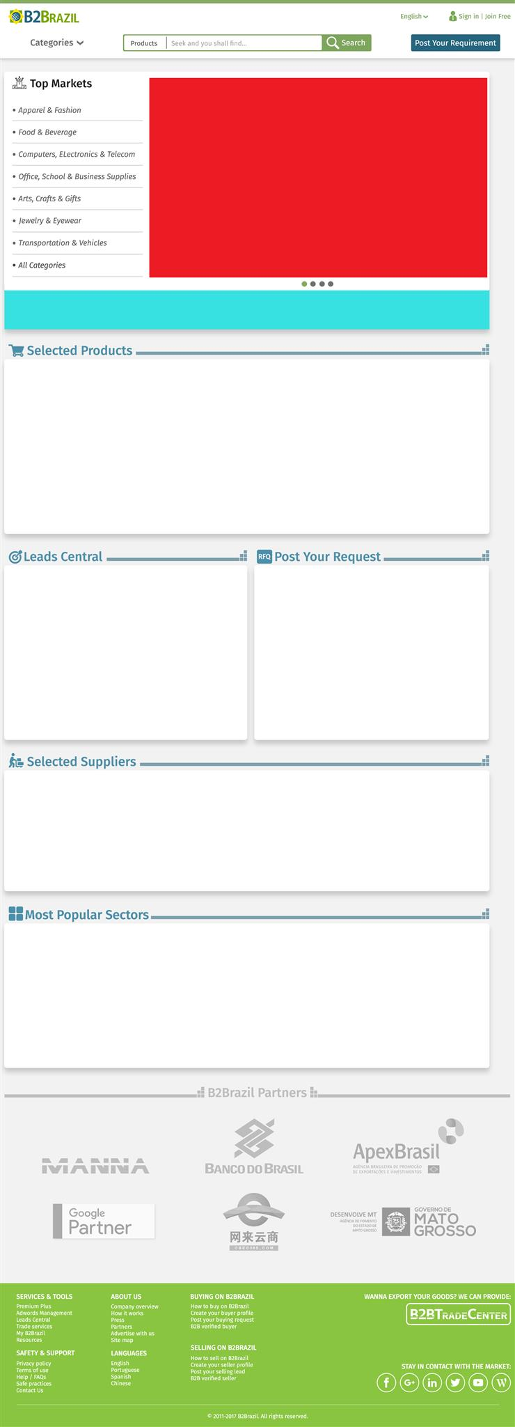 B2Brazil's Homepage'