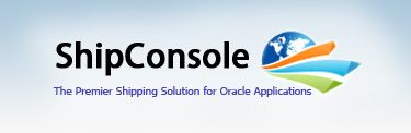 Oracle Shipping Software - ShipConsole'