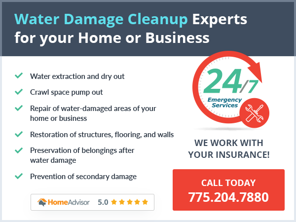 Water damage graphic'