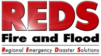 REDS Fire and Flood Logo
