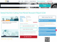 Global Machine Cutting Tool Market Research Report 2018