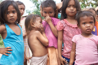 Children of the Badjao tribe