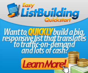 Easy List Building Quickstart'