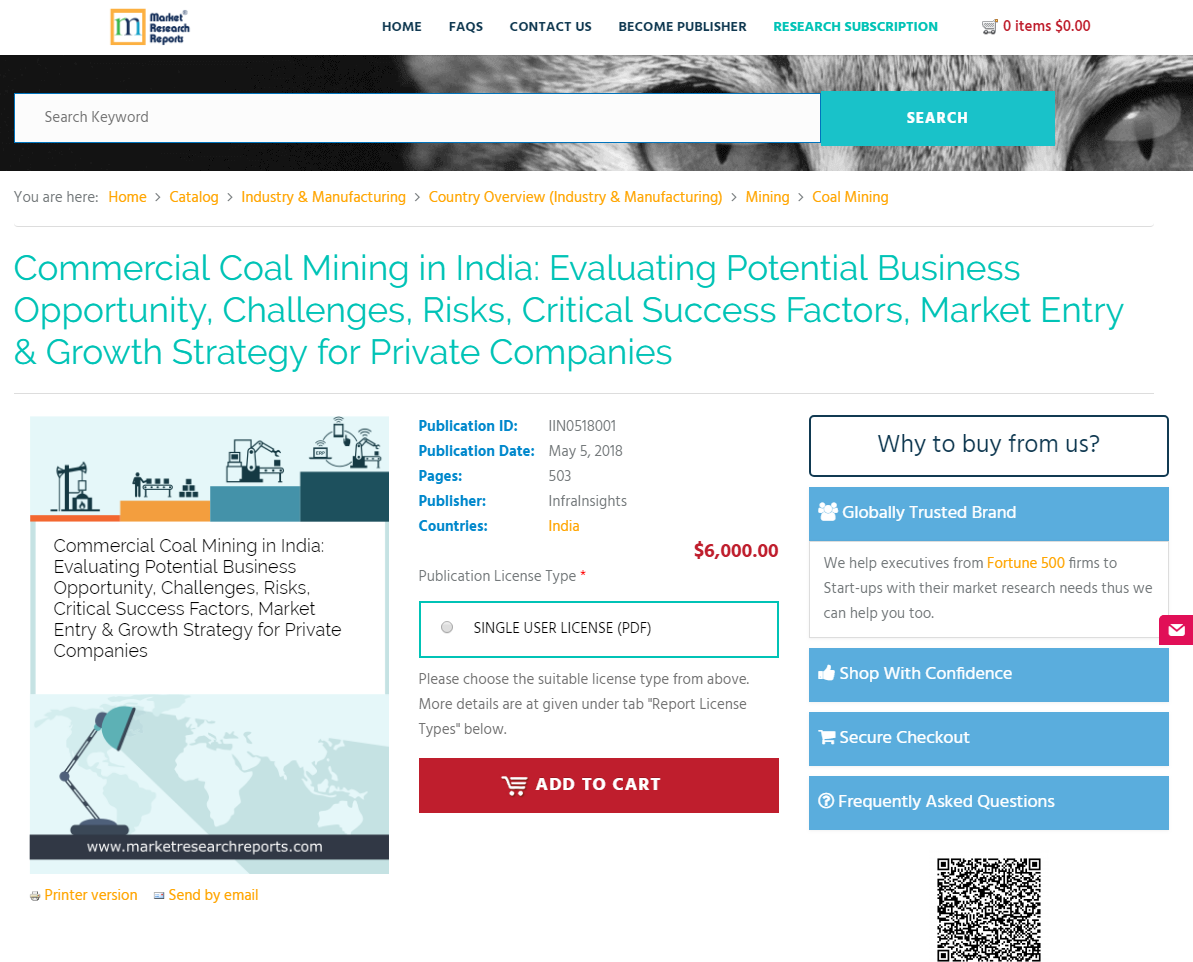 Commercial Coal Mining in India: Evaluating Potential