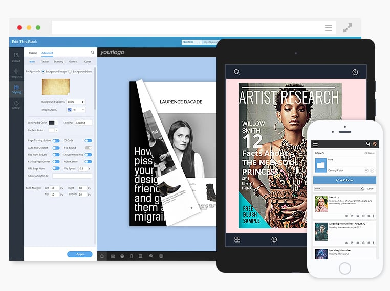 FlipHTML5 flipbook software
