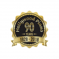 Hollywood Piano 90th Anniversary Logo