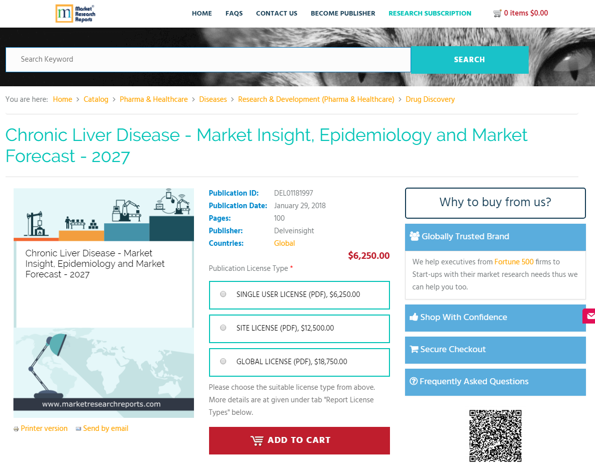 Chronic Liver Disease - Market Insight, Epidemiology 2027'