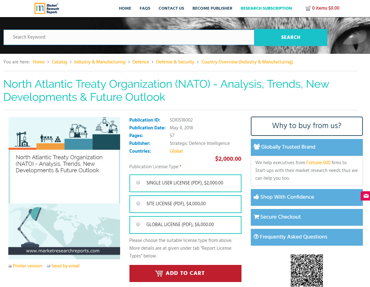 North Atlantic Treaty Organization (NATO) - Analysis, Trends'