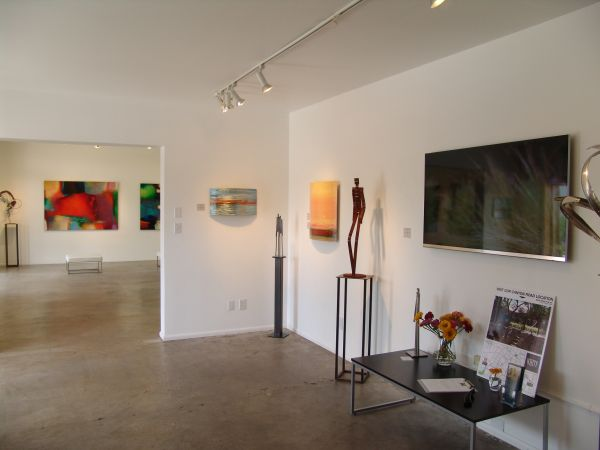 Interior View of Mark White Contemporary Art'