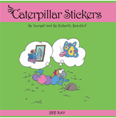 Caterpillar Stickers