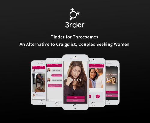3rder - Tinder for Threesomes'