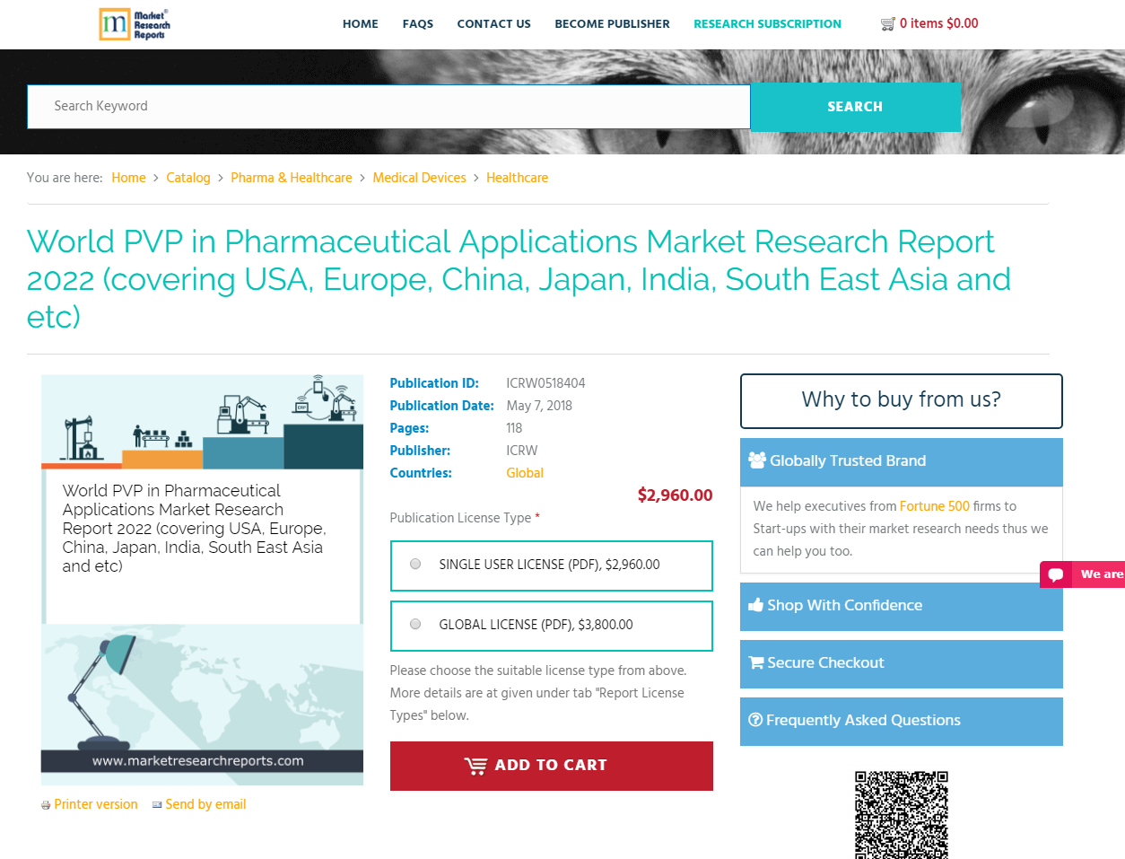 World PVP in Pharmaceutical Applications Market Research