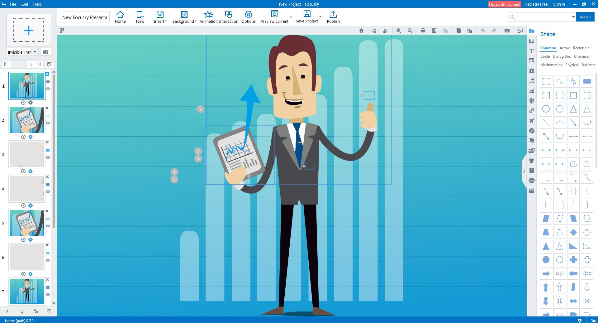 Focusky Animated Presentation Software