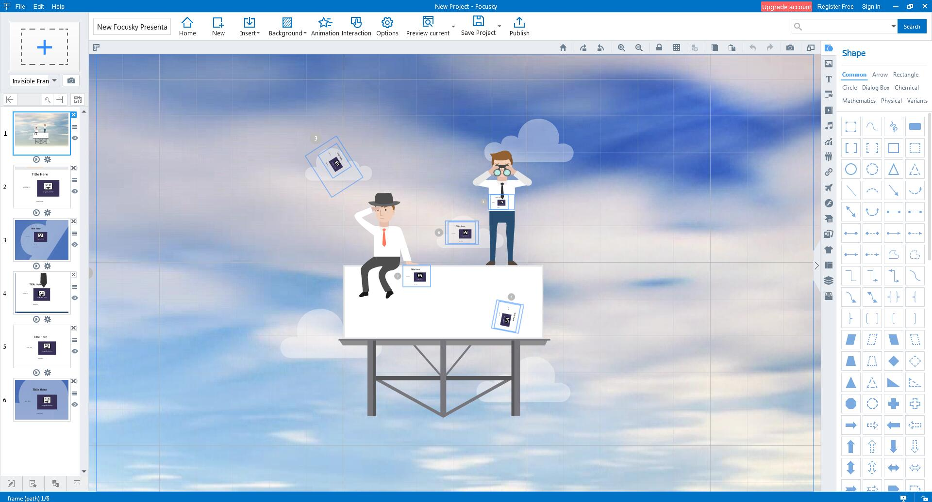 Focusky Animated Presentation Maker