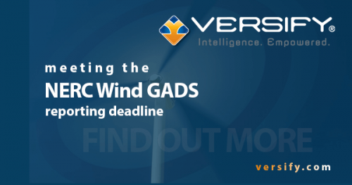 Versify Meets NERC Wind GADS 2018 Q1 Submission'