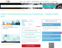 Chronic Thromboembolic Pulmonary Hypertension - Pipeline